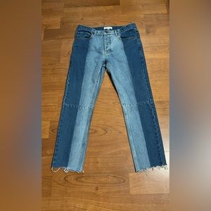 LABORATORY BY Lord and Taylor  two toned  MENS jeans